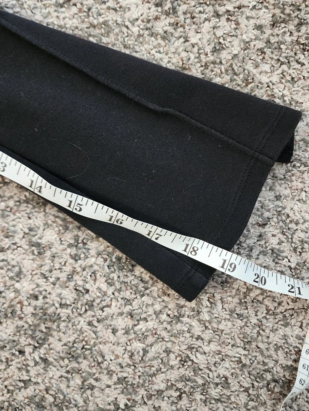Gymboree Black Seam-Front Flare Pants 6